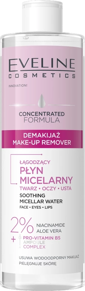Ujë micelar për femra Eveline Cosmetics Concentrated Gentle Micellar Water, 400ml