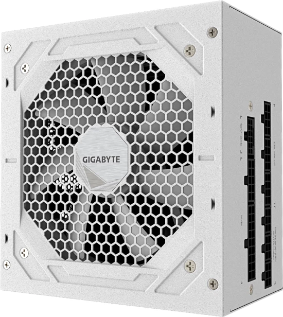 Furnizues rryme Gigabyte UD850GM PG5 ICE 850W 80 PLUS Gold modular, i bardhë