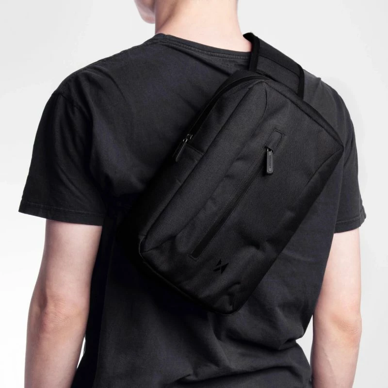 Çantë sportive për timon trotineti ose biçiklete Wozinsky WSB6GR, gri, 5L