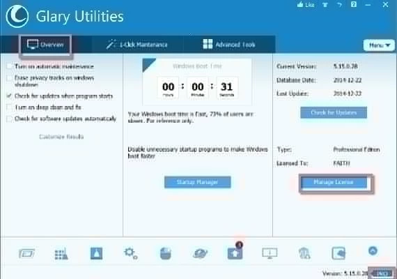 Glary Utilities Pro 6 Months 3 Devices EN Global