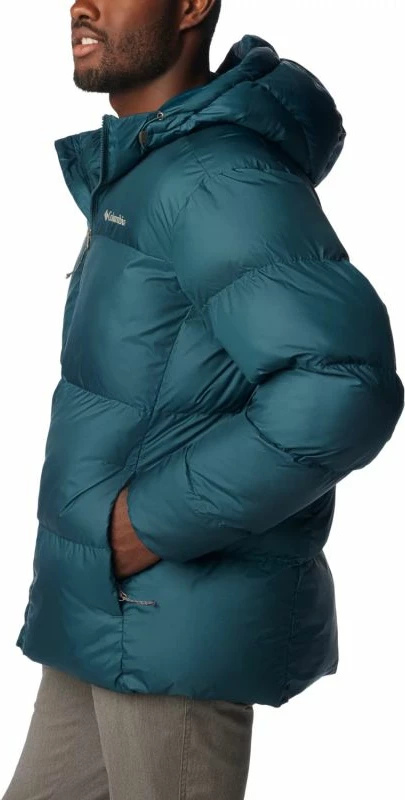 Xhaketë për meshkuj Columbia, Puffect me kapuç, blu e errët [Madhësia: XL]
