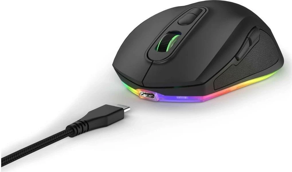 Maus gaming uRage Reaper 340, me kabllo, 8000 DPI, RGB, e zezë