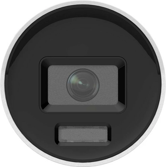 Kamerë sigurie IP Hikvision DS-2CD2046G2H-IU, Bullet, 4MP, 2.8mm, mikrofon, MicroSD, e bardhë