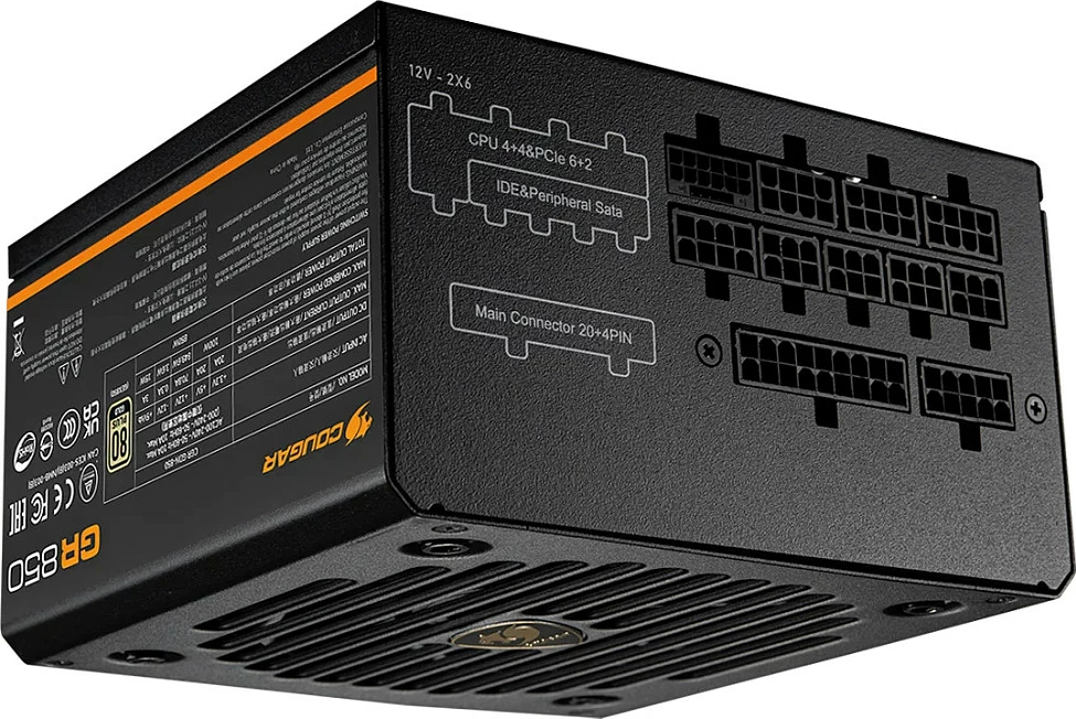Furnizues rryme (PSU) Cougar GR 850W, ATX 3.1, 80 PLUS Gold, Fully Modular, i zi