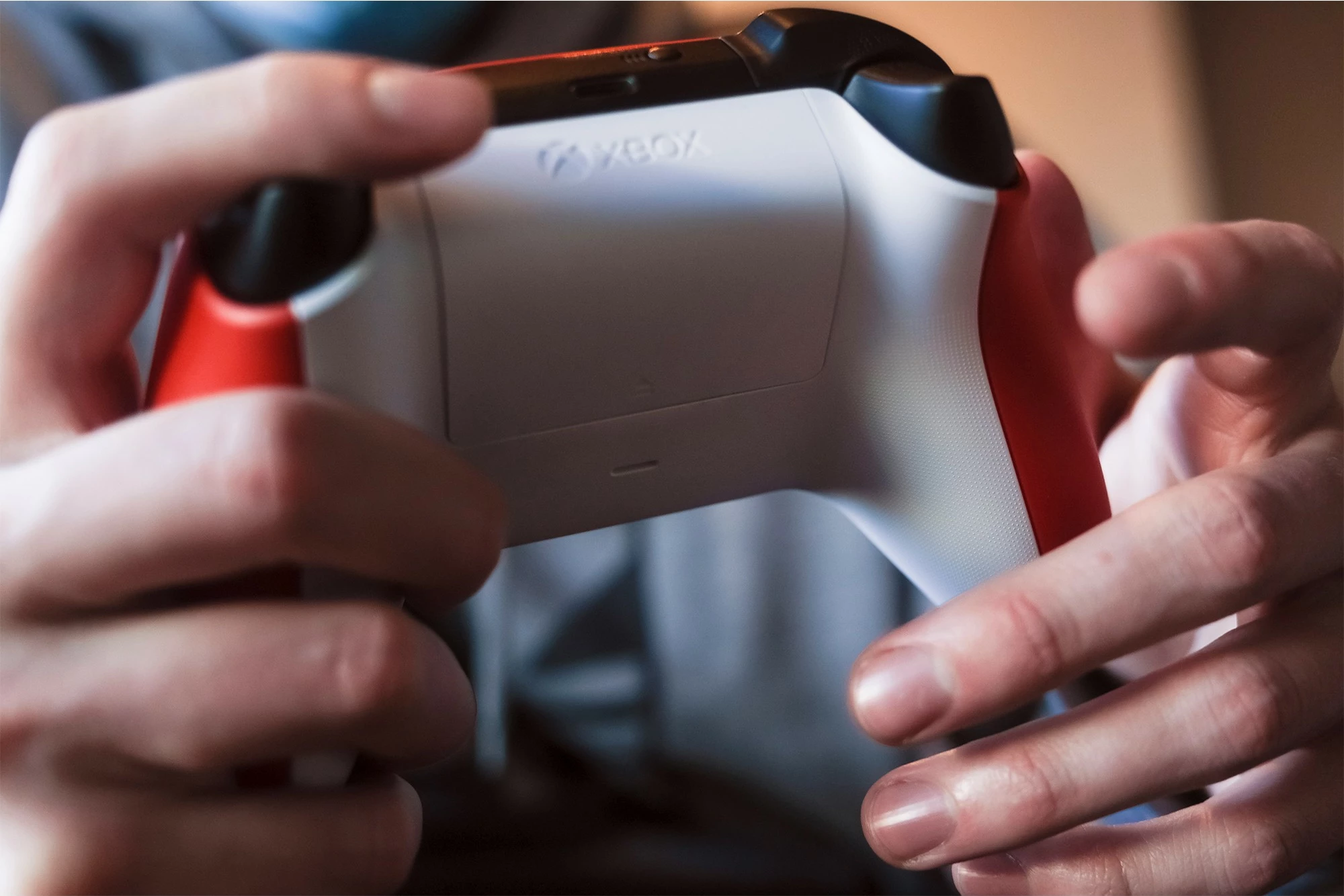 Gamepad Microsoft Xbox Wireless Controller, Bluetooth/USB, i kuq