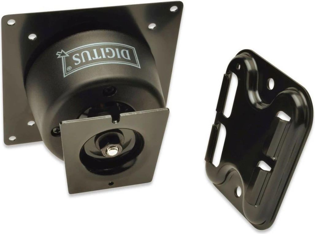 Mbajtëse muri për monitor Digitus DA-90307, 1xLCD, deri 27", 15kg, rrotullim 360°, e zezë