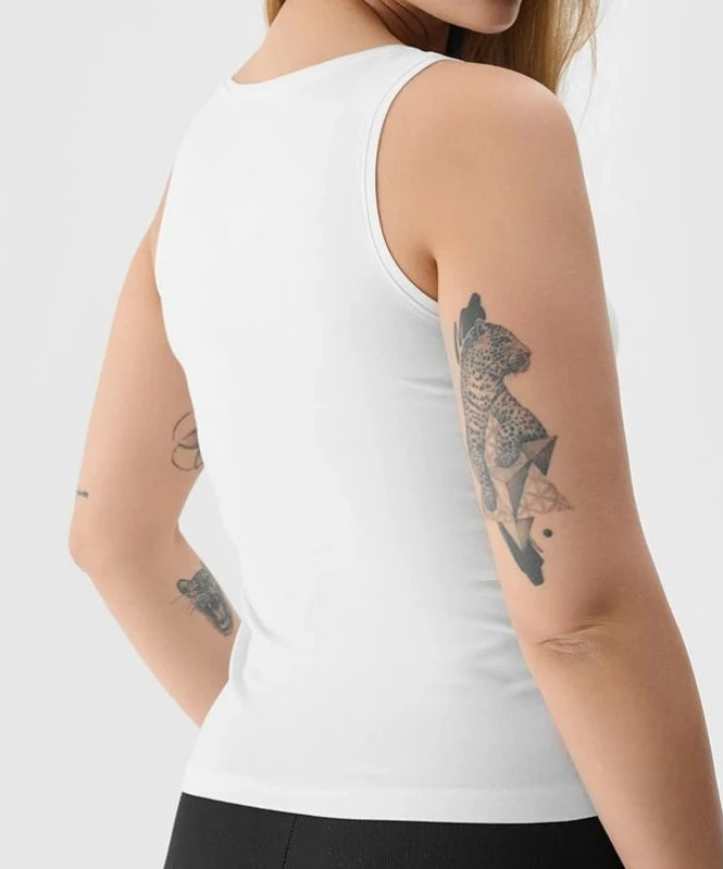 Maicë për femra 4F, e bardhë