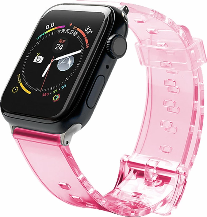 Rrip zëvendësues Hurtel për Apple Watch 2/3/4/5/6/SE, 38mm/40mm, i kuq