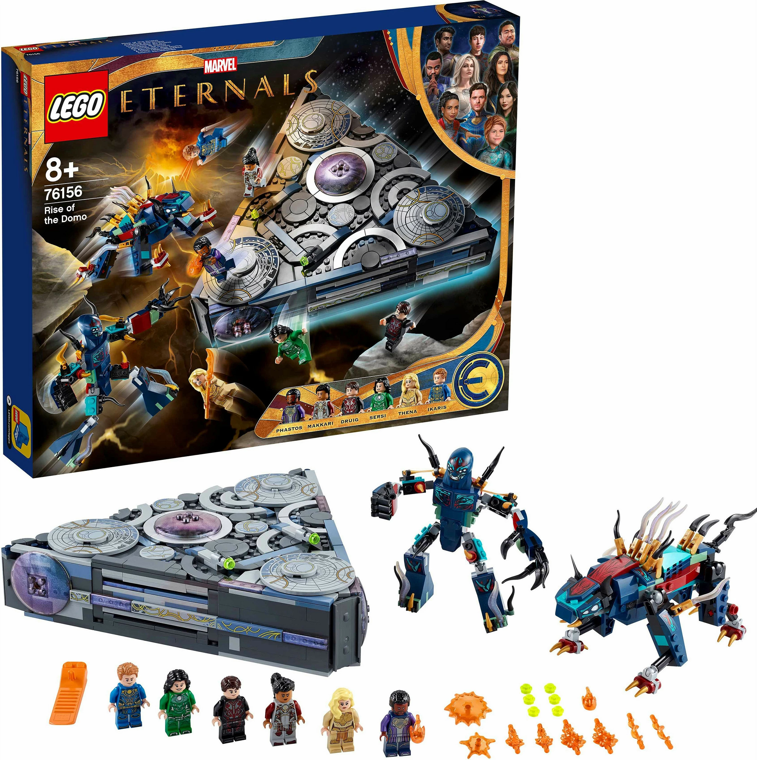 Set ndërtimi LEGO Marvel Avengers Rise of the Domo, 8 vjeç, plastik, 1040 pjesë