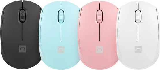 Maus NATEC STORK, Bluetooth + USB Type-A, 1600 DPI, Blu