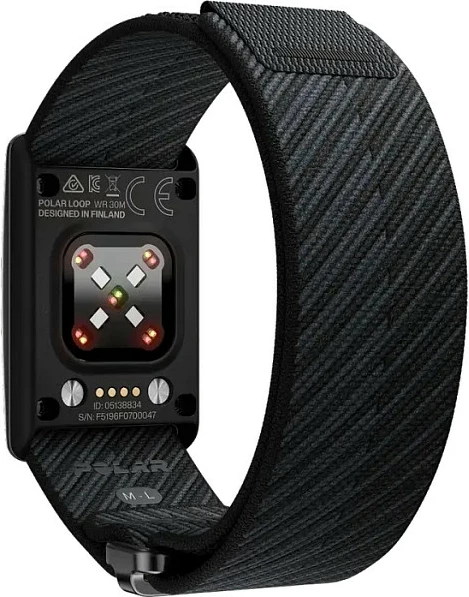 Smartwatch Polar Loop Gen2 S-L, e zezë