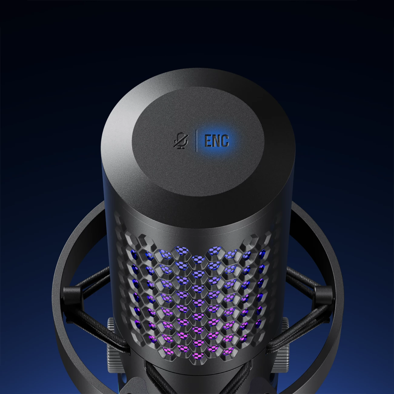 Mikrofon gaming me krah BOYA CastMic G40B, USB-C, 192 kHz/24-bit, i zi