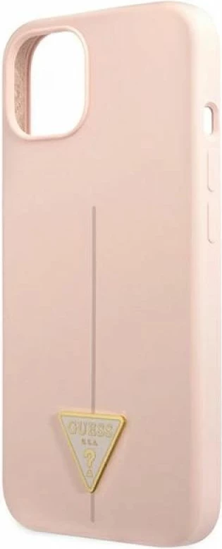 Kapak telefoni Guess GUHCP13MSLTGP për iPhone 13, rozë [Ngjyra: Rozë]