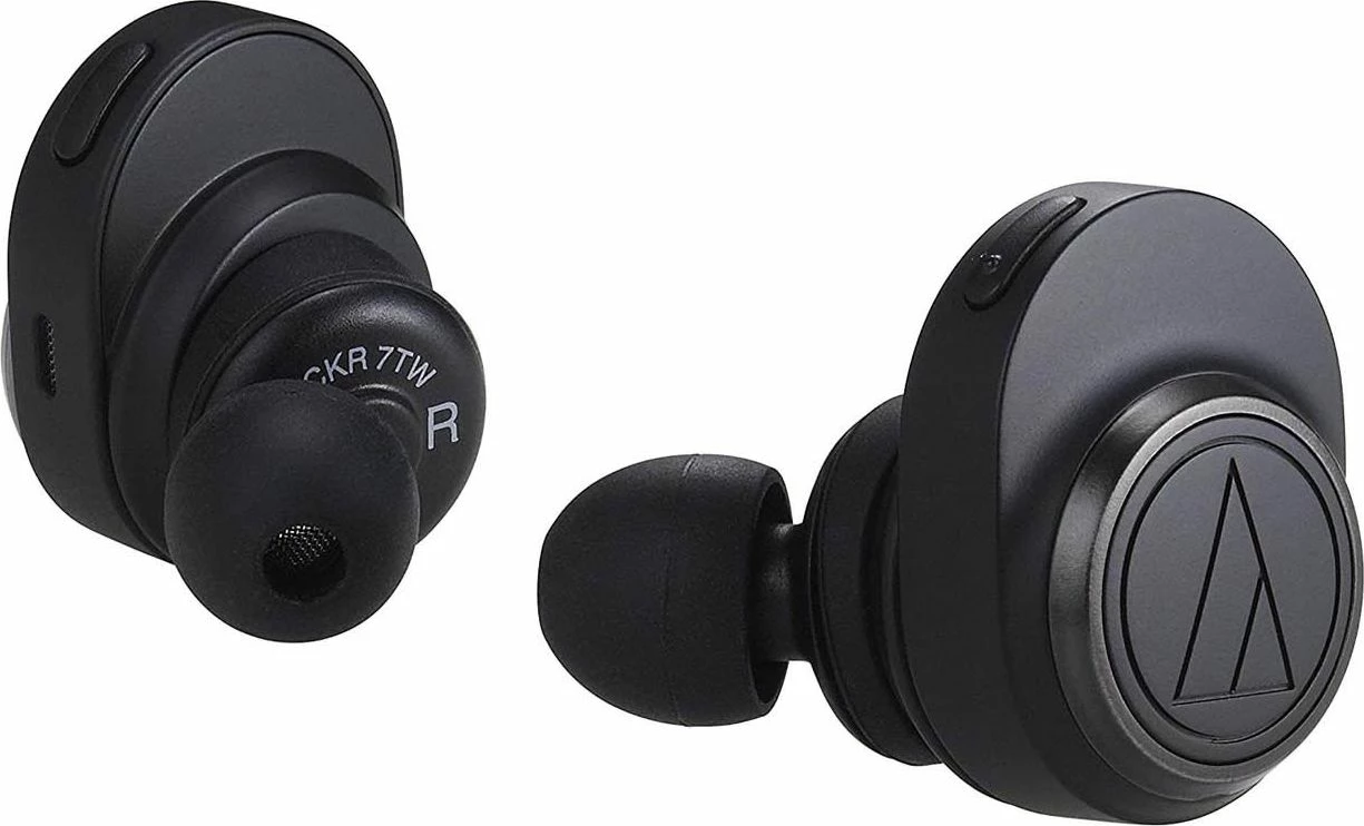 Kufje Audio-Technica ATH-CKR7TW Bluetooth 5.0 true wireless me mikrofon, Black