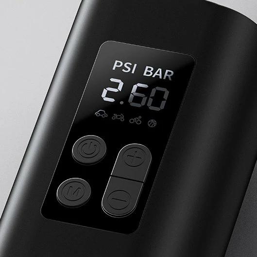 Kompresor mini për goma Baseus CRCQ000001, 12V, 120W, i zi