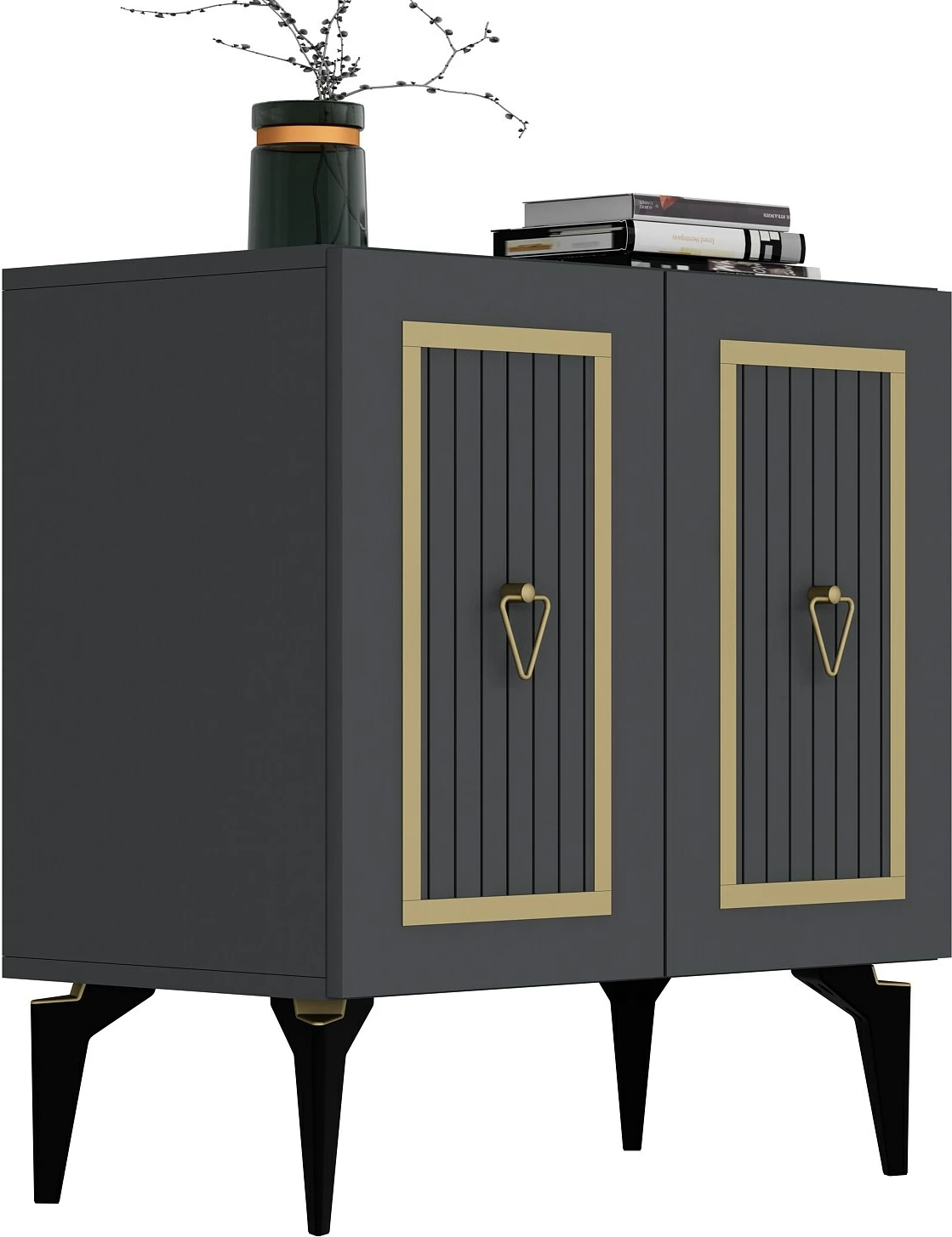 Konsol Hanah Home, Capri, anthracite, ari