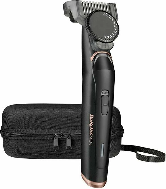 Trimer mjekre, BaByliss T885E, 24 nivele 0.5–12 mm, pa tel dhe me kabllo, autonomi 60 min, i zi