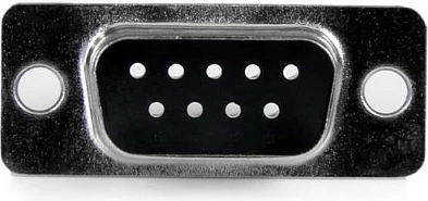 Adapter modular StarTech GC98MF, DB9 mashkull në RJ45 femër, i zi