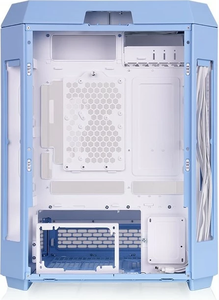 Kasë Thermaltake The Tower 600, Midi Tower, Hydrangea Blue, xham i temperuar, RGB