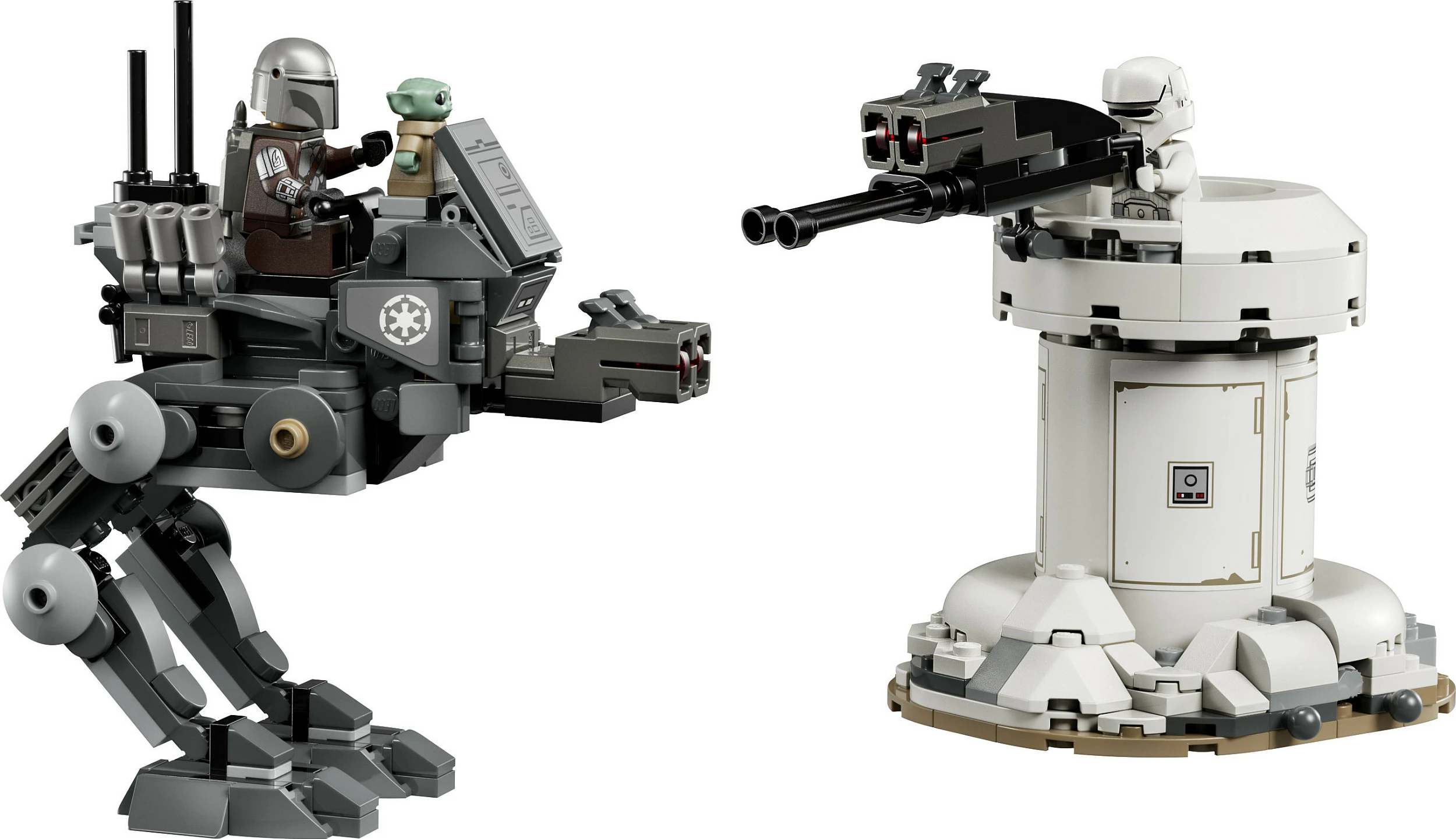 Set ndërtimi LEGO Star Wars 75444 AT-RT Attack, 297 pjesë, shumëngjyrësh