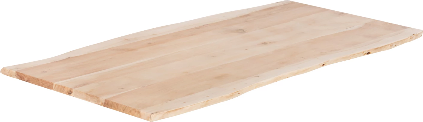 Sipërfaqe tavoline nga druri akacie, ngjyrë natyrale, FH8506.21, 200x95x4 cm