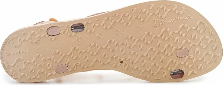 Sandale femra Ipanema Elegant Sand 83782-BN816, bezhë/kafe [Madhësia: 40]