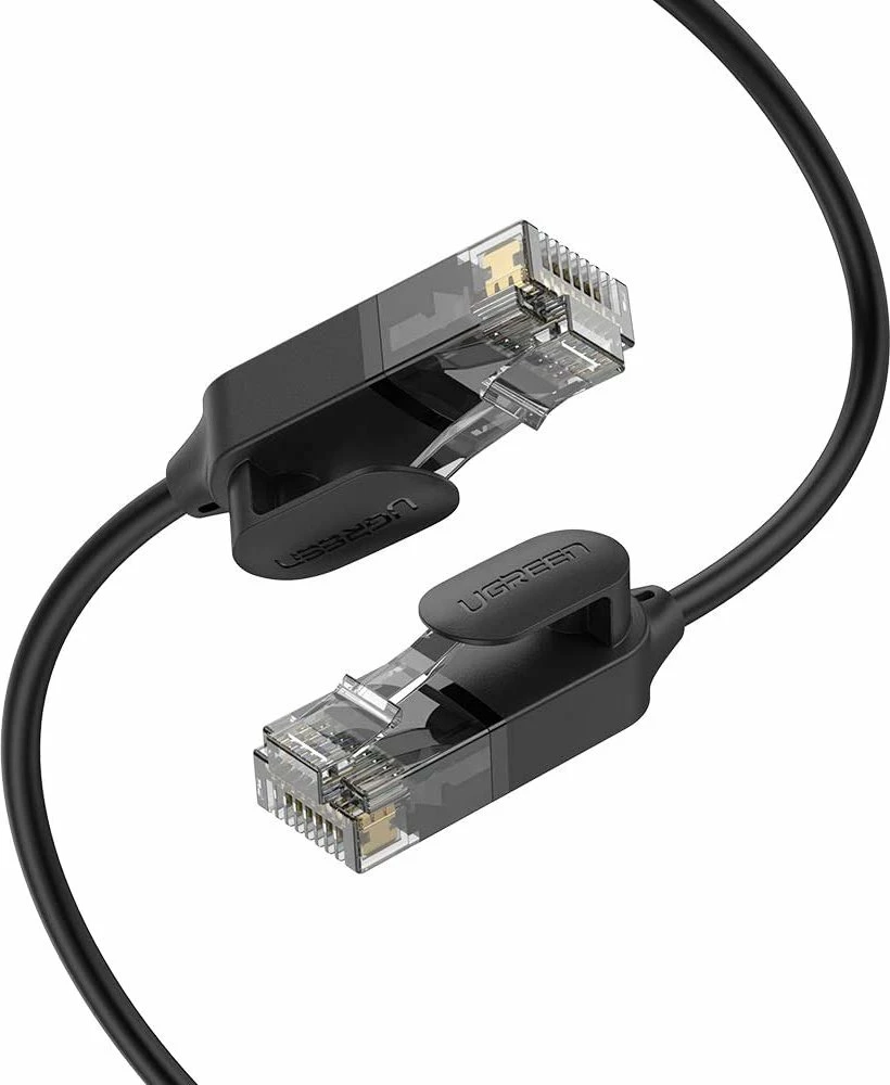 Kabllo rrjeti Ugreen Cat 6A UTP RJ45, 5m, e zezë