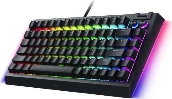 Tastierë Razer BlackWidow V4, 75% Intl. US, me ngjyra RGB