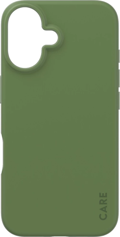 Mbështjellës PanzerGlass CARE Case, iPhone 16, silikon, i gjelbër