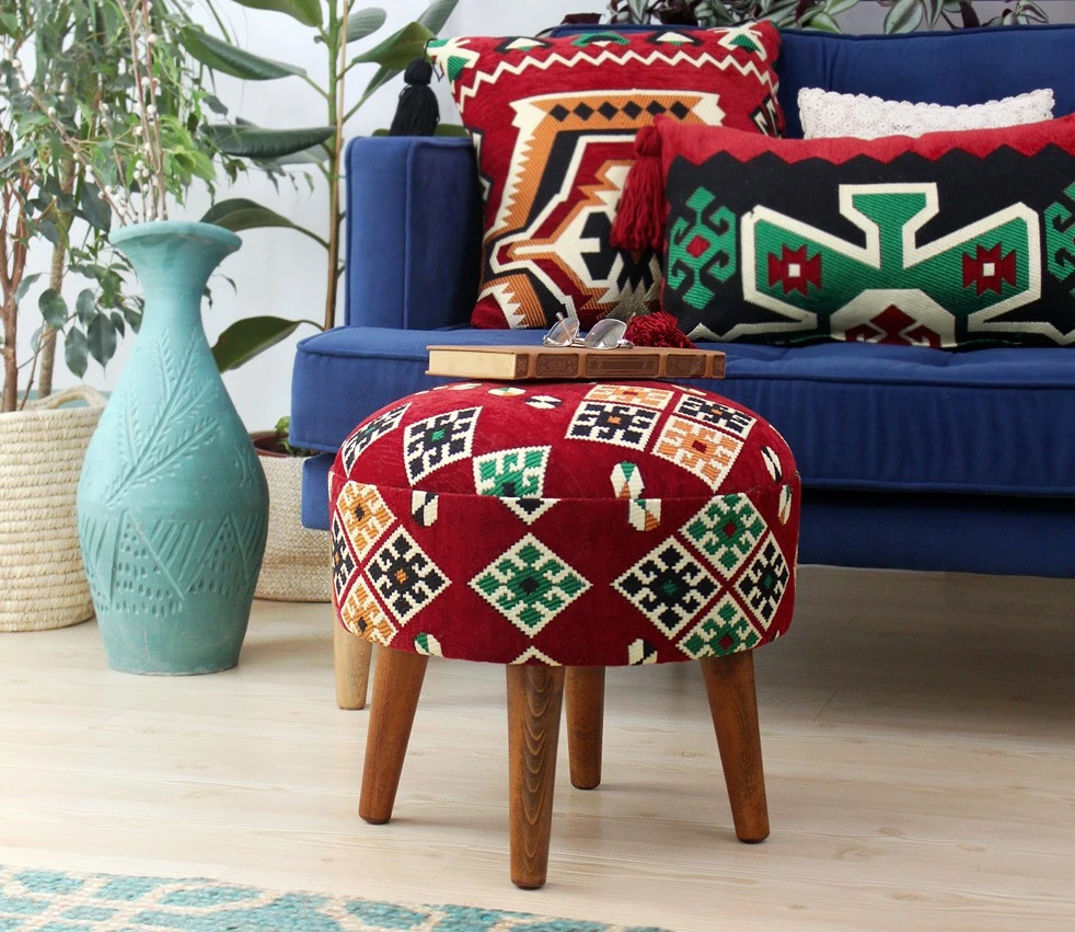 Puf Atelier del Sofa, Melik v2, shumëngjyrësh