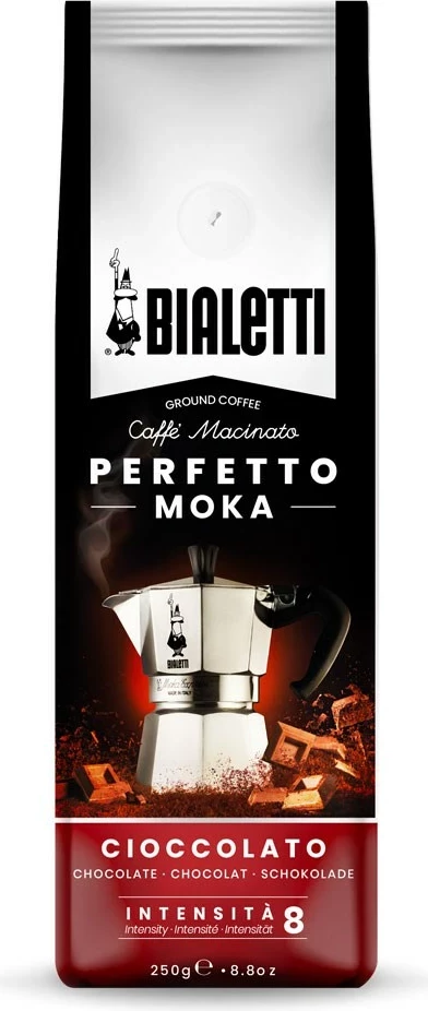 Kafe e bluar Bialetti Perfetto Moka Cioccolato 250g
