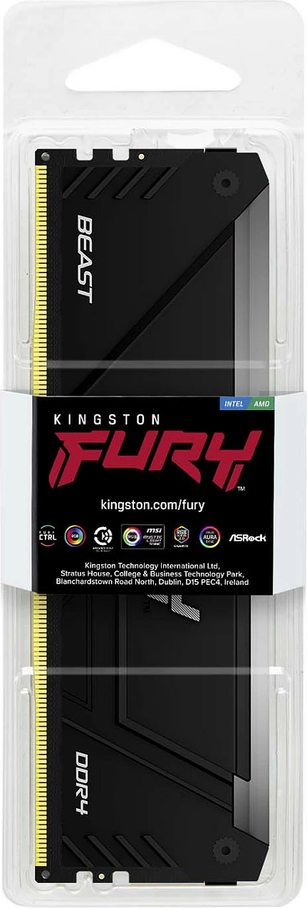 RAM Memorje Kingston FURY Beast RGB 16GB DDR4 3200MT/s