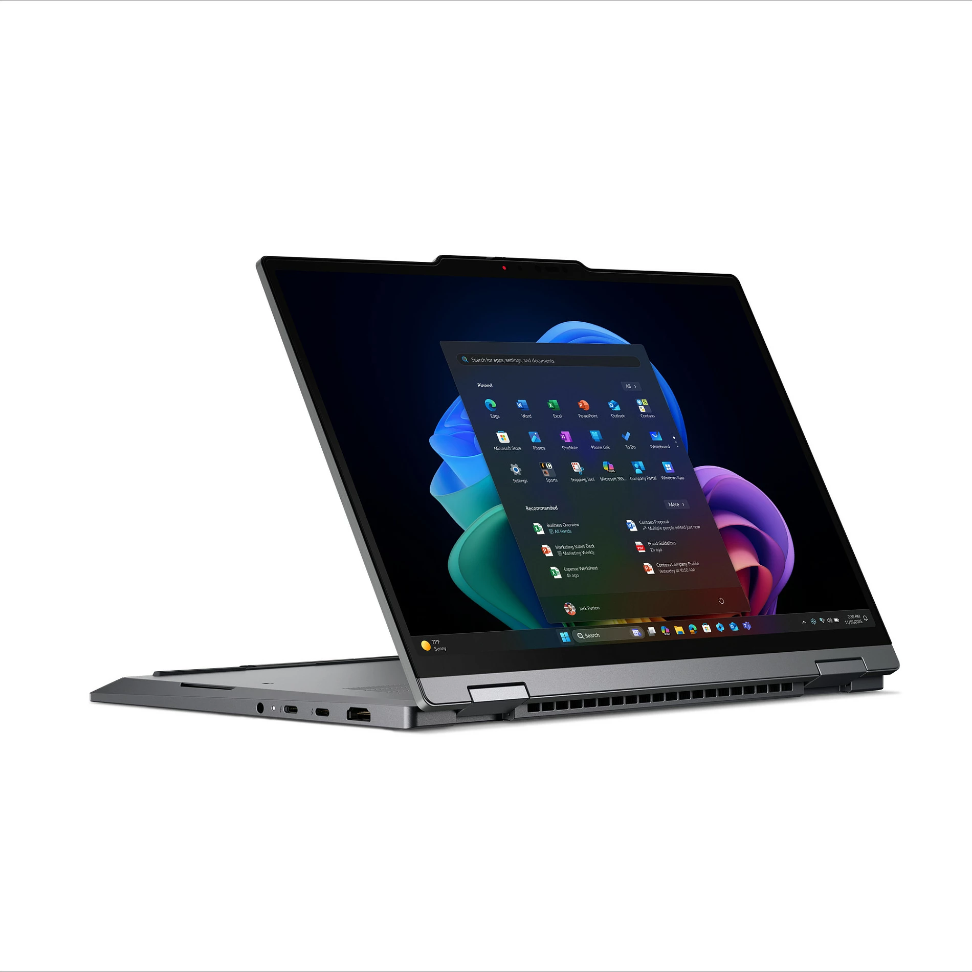 Laptop 2-në-1 Lenovo ThinkPad X1 2in1 G11, 14" Touch, 32GB RAM, 1TB SSD, Windows 11 Pro, Gri