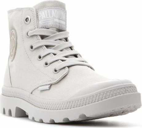 Këpucë Palladium Pampa Hi për meshkuj dhe femra, ngjyrë krem [Madhësia: 43]