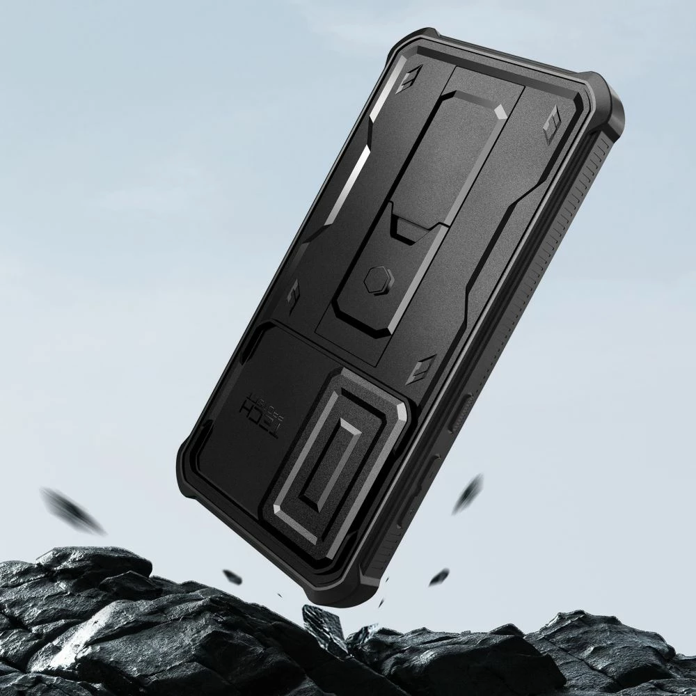 Mbështjellës Tech-Protect Kevlar Cam+ për Samsung Galaxy S25, i zi