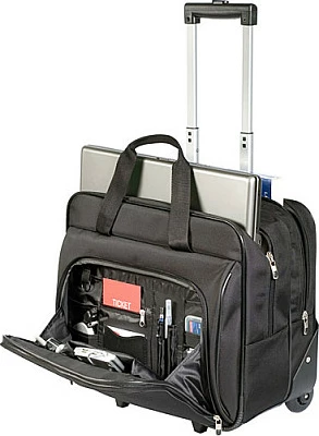 Çantë laptopi me rrota Targus A9613550, 16", poliestër, 2.68 kg, e zezë