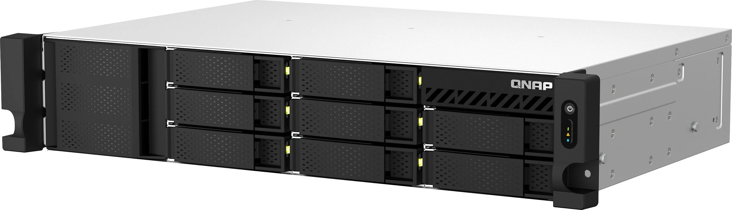 NAS QNAP TS-873AeU-RP, 8 vende SATA 6Gb/s, rackmount, i zi