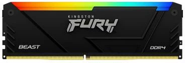 RAM Memorje Kingston FURY Beast KF432C16BB2A 8GB DDR4-3200 DIMM RGB, e zezë