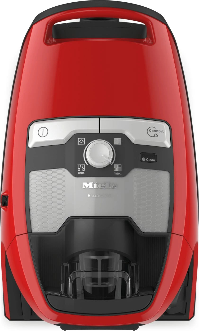 Fshesë me korrent Miele Blizzard CX1 890 W pa qese, e kuqe Mango