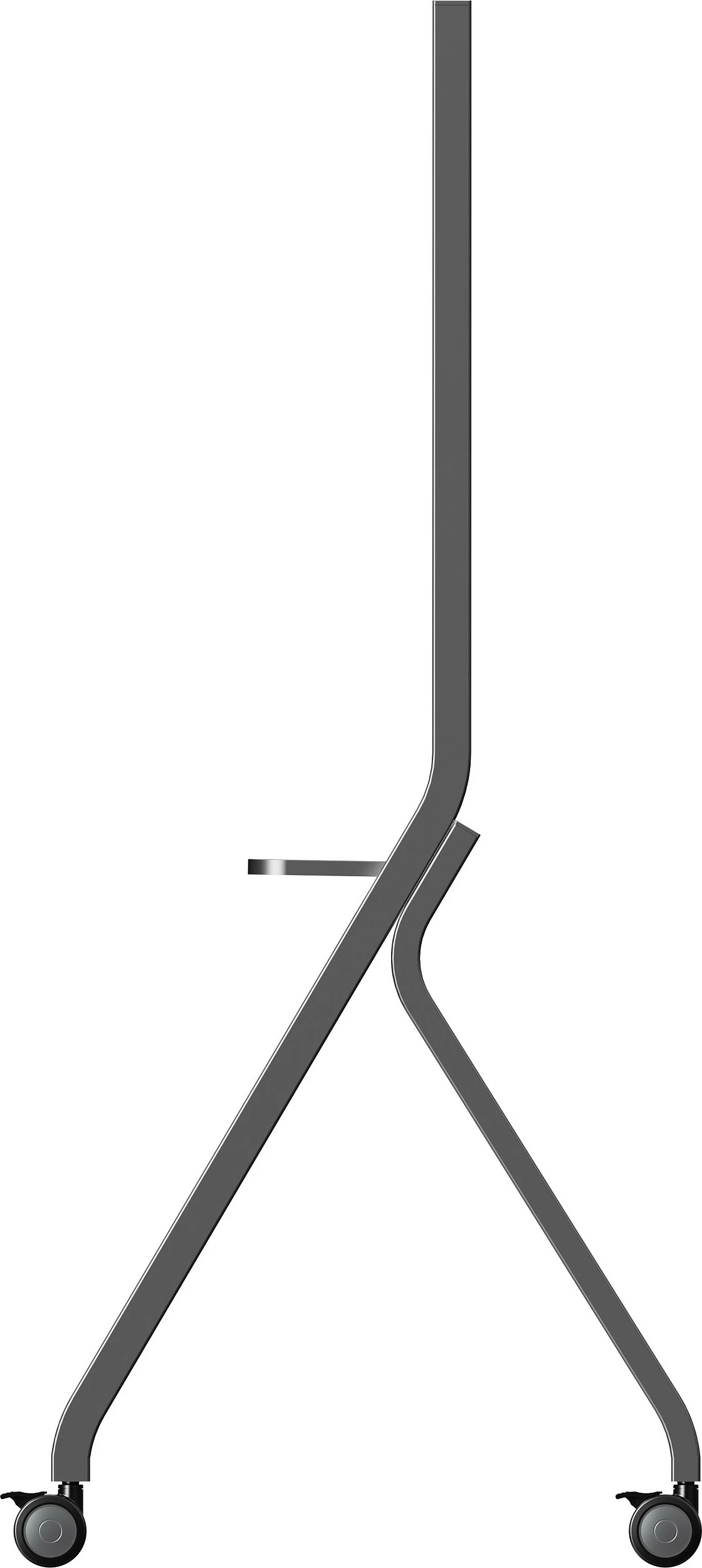 Stativ mobil për ekran iiyama MD-CART02-S1, 55"-86", VESA 800x600, 100 kg, gri