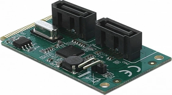Kartelë PCIe në SATA DeLOCK 95264, 2x SATA 6 Gbit/s, RAID 0/1/SPAN