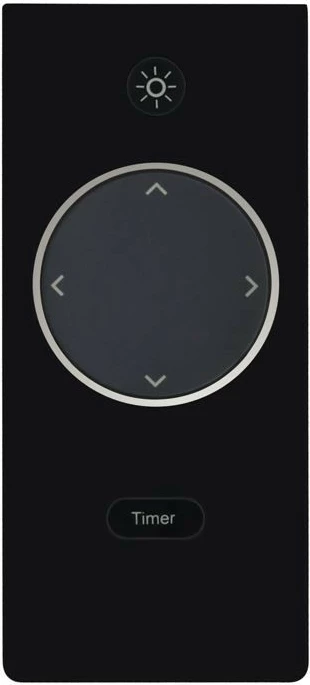 Aspirator i integrum Amica OMC6451B HC, me telekomandë, LED, i zi