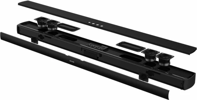 Soundbar Altoparlant Aiwa HE-950BT 2.0, 60 W RMS, Bluetooth 5.3, HDMI ARC, i zi, set me telekomandë