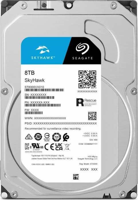 Hard disk i brendshëm, Seagate SkyHawk ST8000VX010 8TB 3.5\" SATA III 6Gb/s 5400rpm 256MB