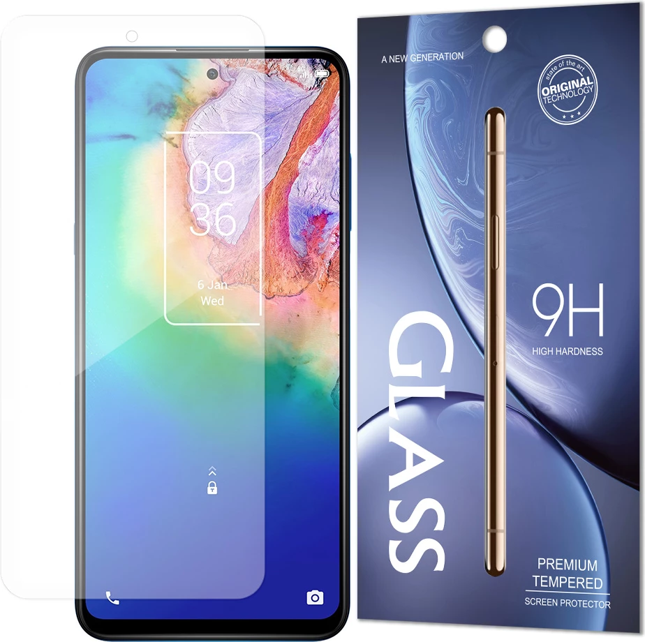 Xham i temperuar Hurtel për TCL 20 5G, transparent