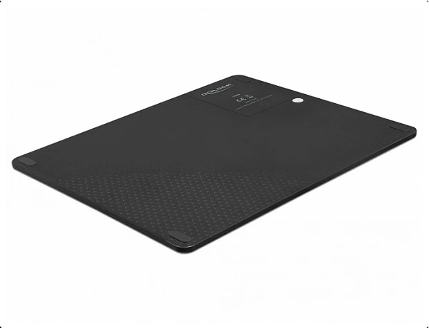 Mauspad DeLOCK me karikim induktiv USB, 342 x 283 mm, i zi