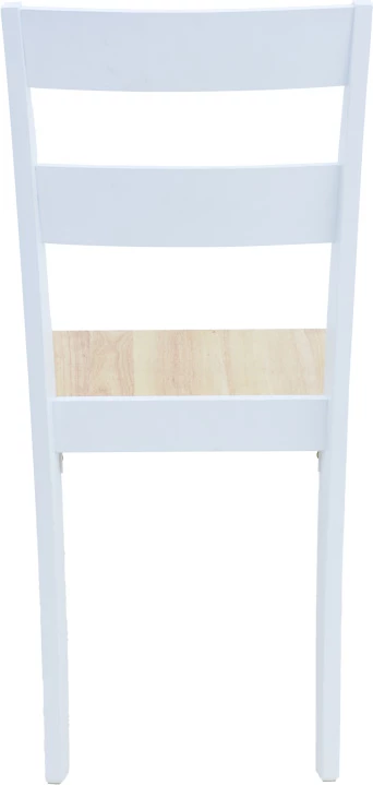 Karrige York, set prej 2 copë, ngjyrë e bardhë-natyrale, 39.5x47.5x89cm