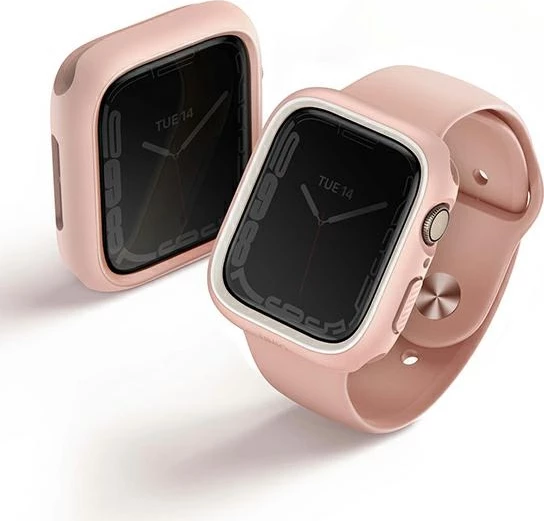 Mbështjellës UNIQ Moduo për Apple Watch 4/5/6/7/8/SE/SE2 40/41mm, rozë dhe bardhë
