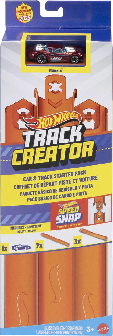 Hot Wheels Track Creator – Makinë &amp; Paketë Pistash