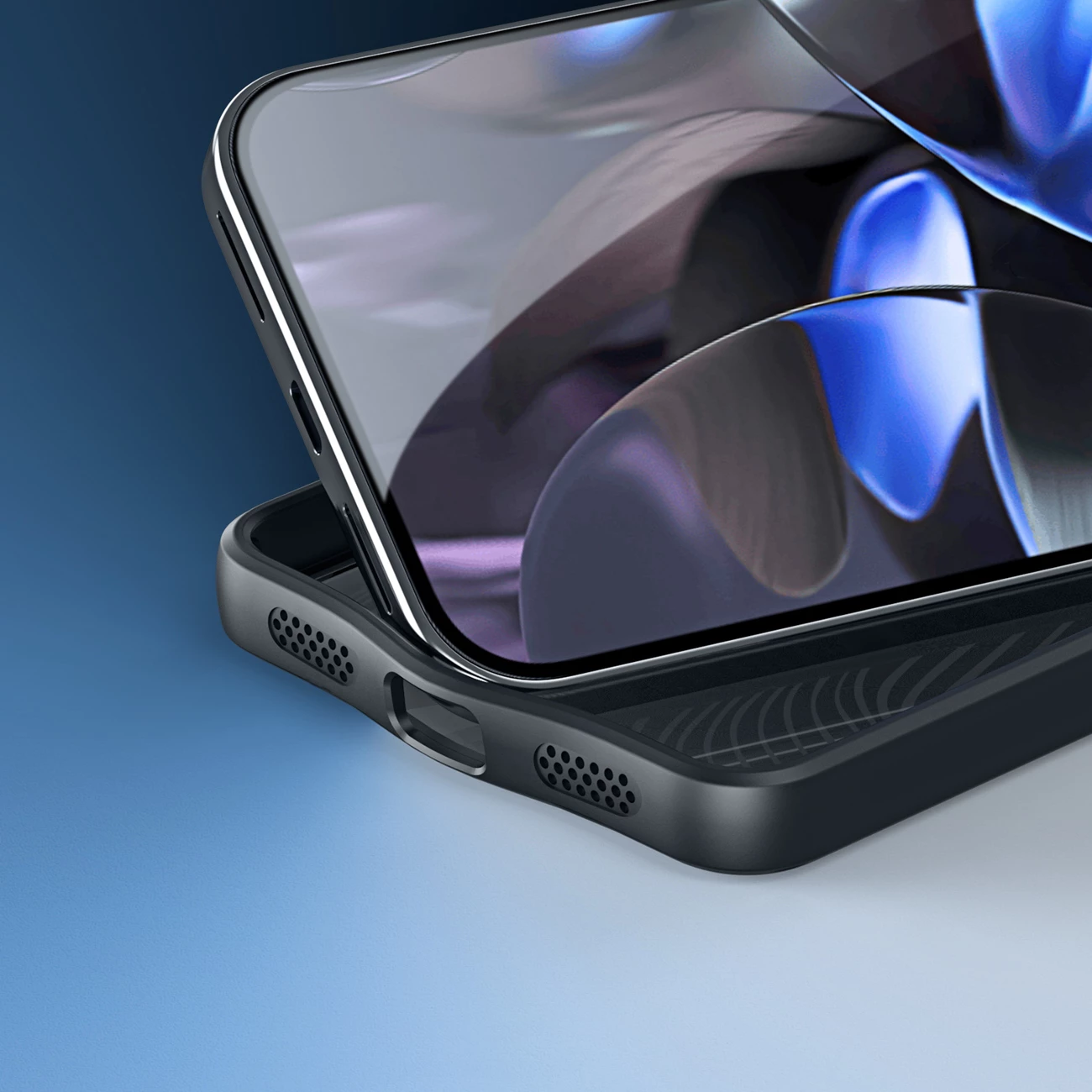 Mbështjellës Dux Ducis Aimo për Google Pixel 10 Pro XL, i zi